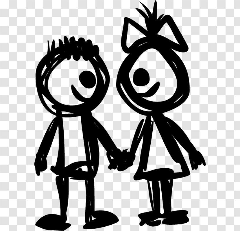Love Friendship Drawing Couple - Human Behavior Transparent PNG