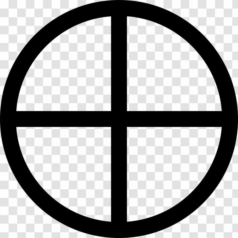 Christian Cross Celtic Clip Art - Earth Symbol - Positive Transparent PNG