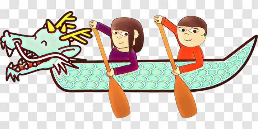 Dragon Boat Illustration Image Canoe Sprint - Festival - Fun Transparent PNG