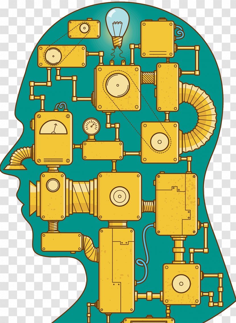 Brain Integrated Circuit Agy - Mechanical Illustrator Transparent PNG