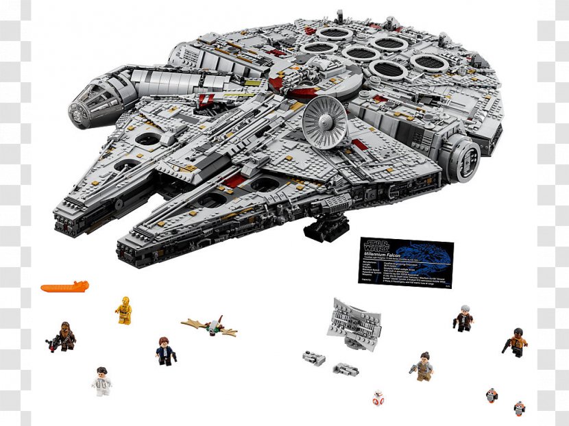 Lego Star Wars Millennium Falcon Ultimate Collector's Series - Machine - Minifigure Transparent PNG