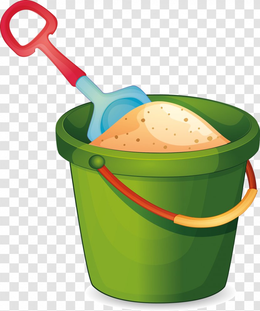 Bucket Template Beach Sand - Plastic - Mickey Mouse Transparent PNG