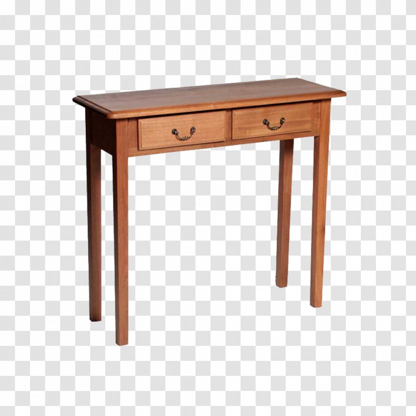 Table Desk Drawer Wood Stain - Furniture Transparent PNG