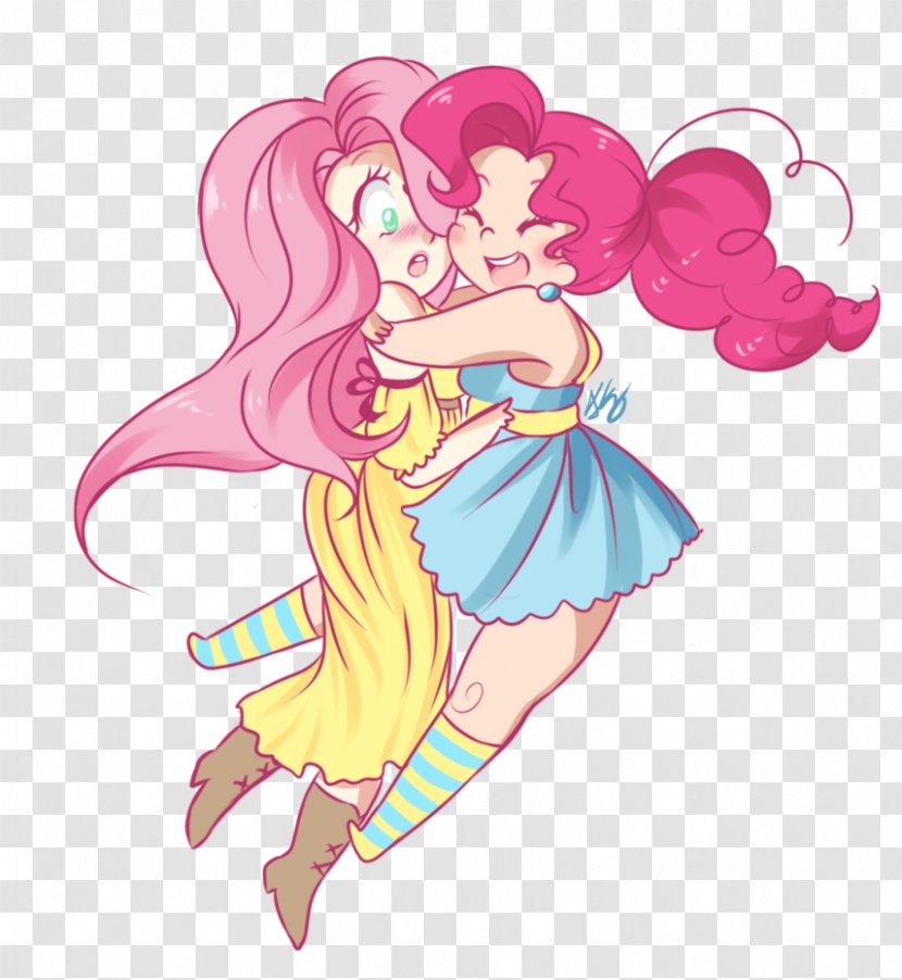 Pinkie Pie Twilight Sparkle Rainbow Dash Fluttershy Fan Fiction - Frame - Fairy Transparent PNG