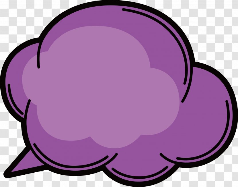 Purple Euclidean Vector - Pink - Clouds Transparent PNG