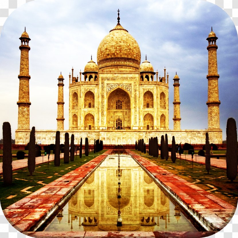 Taj Mahal Fatehpur Sikri New7Wonders Of The World Desktop Wallpaper - Mausoleum Transparent PNG