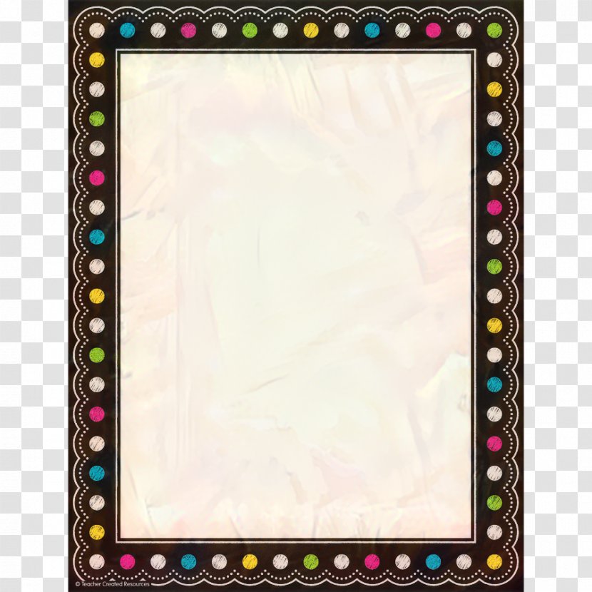 Paper Background Frame - Teacher Created Resources Computer - Visual Arts Rectangle Transparent PNG