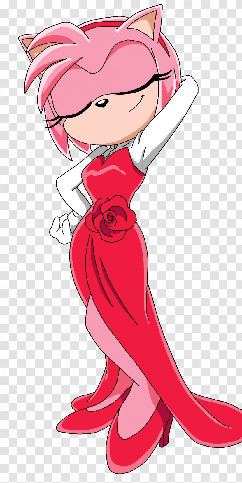 Amy Rose Cream The Rabbit Sonic Riders Adventure Mario & At Olympic Games - Heart Transparent PNG