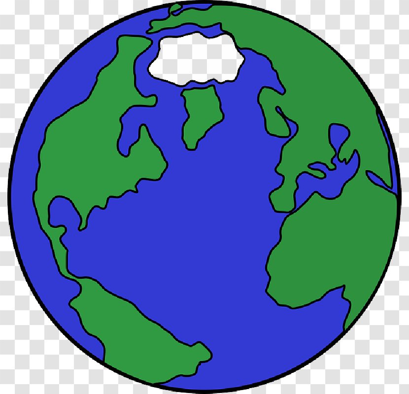 Globe Clip Art Earth Cartoon World - Animated - Australia Outline Transparent Transparent PNG