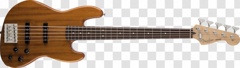 Fender Deluxe Jazz Bass Squier Guitar American Series Musical Instruments Corporation - Silhouette Transparent PNG