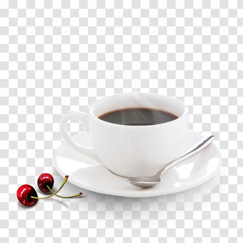 White Coffee Espresso Ristretto Cup - Tableware - Casual Transparent PNG