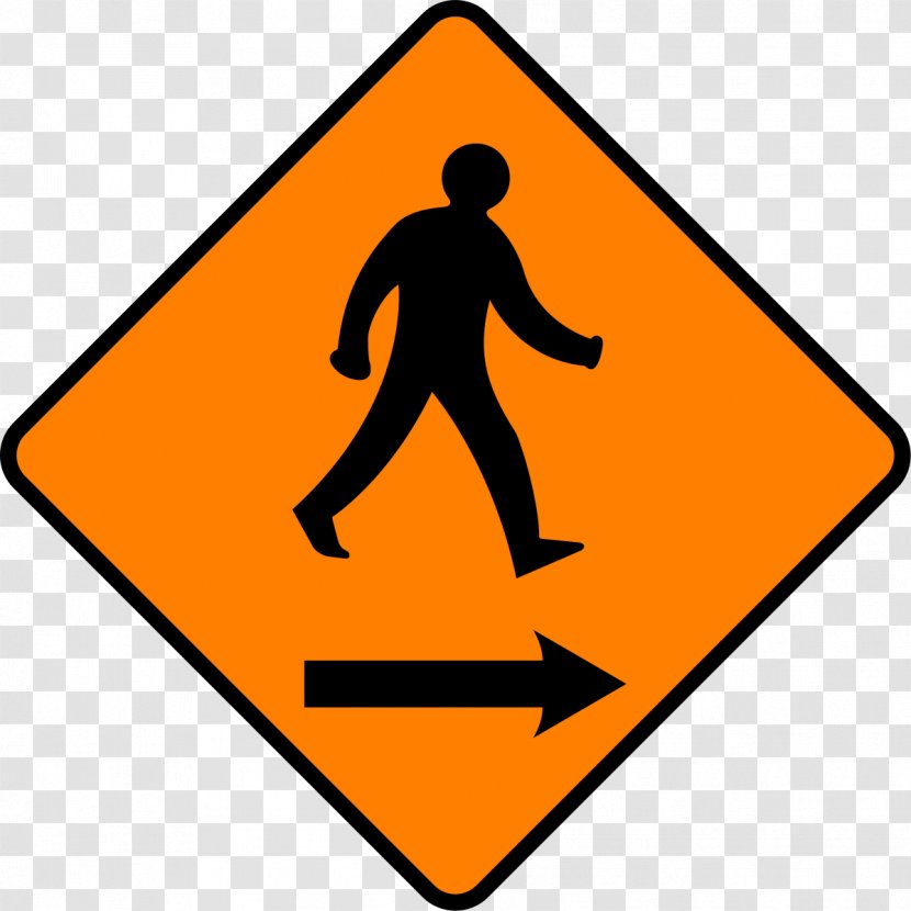 Running Walking Safety Clip Art - Royaltyfree - Road Sign Transparent PNG