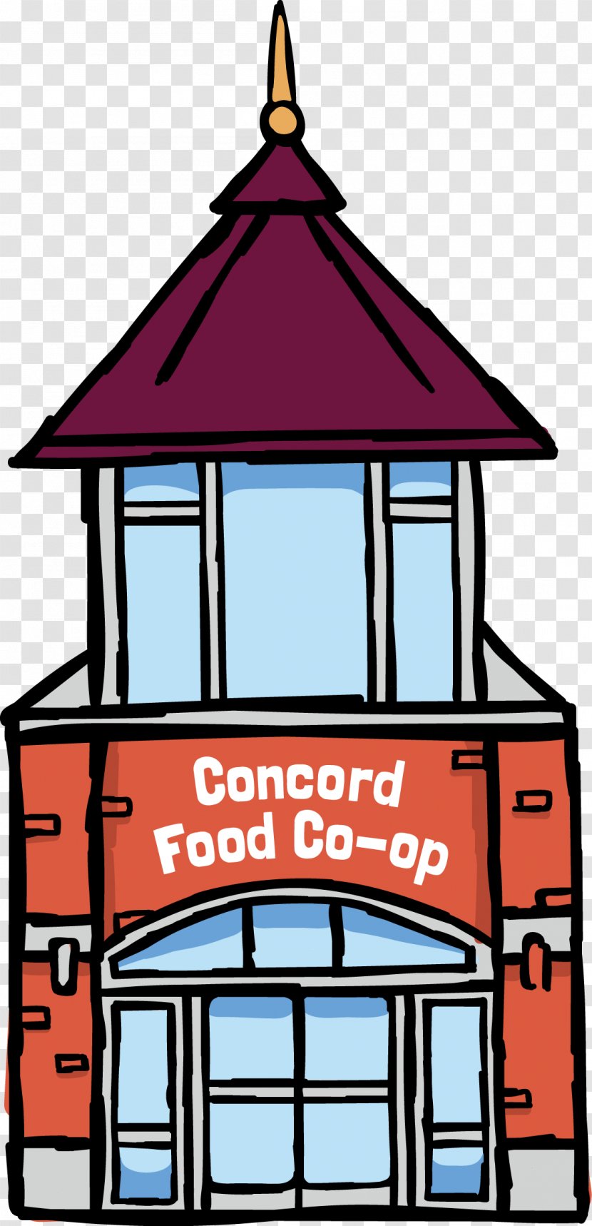 Concord Food Co-op Cafe Bakery Cooperative - House - Day Transparent PNG