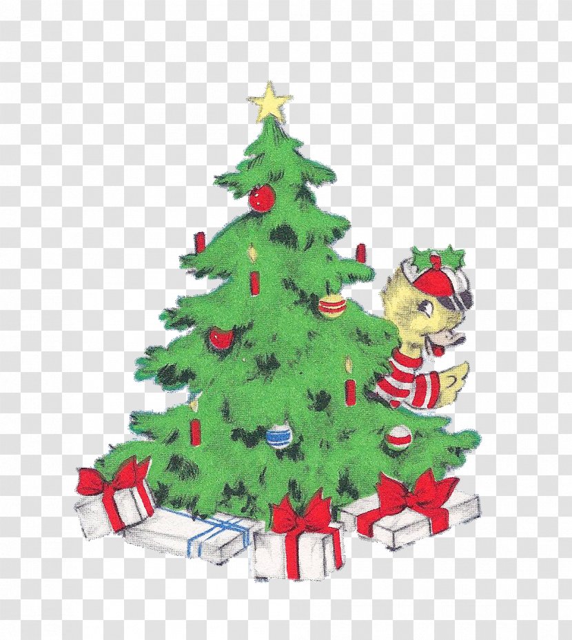 Christmas Tree Advent Krippenfeier Santa Claus - Decoration - Ai Transparent PNG