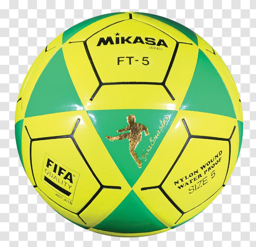 Mikasa Sports FT5 Goal Master Soccer Ball Footvolley Size 5 - Futsal - Pallone Transparent PNG