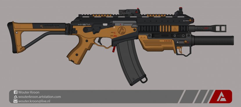 DeviantArt Cartridge Personal Defense Weapon Submachine Gun - Flower - Ak 47 Transparent PNG