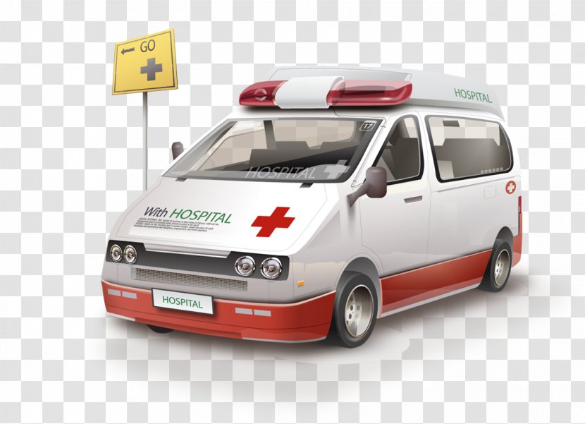 Ambulance Health Care Medicine Hospital - First Aid Supplies Transparent PNG