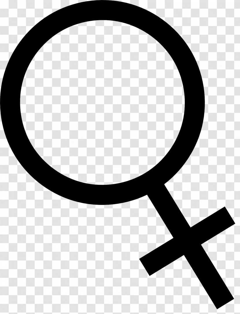 Woman Female Gender Symbol Clip Art - Silhouette - Invisible Transparent PNG