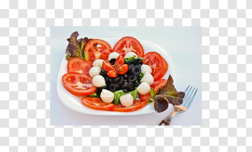 Greek Salad Caprese Vegetarian Cuisine Pizza Food Transparent PNG