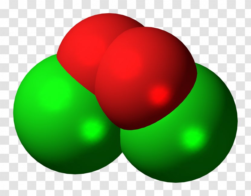 Chlorine Peroxide Monoxide Dioxide Dimer - Dichlorine - Molecule Transparent PNG