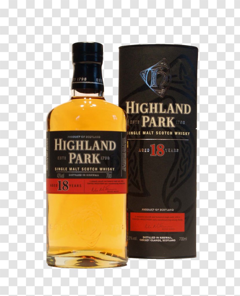 Liqueur Highland Park Distillery Whiskey Single Malt Whisky Scotch - Liquor - Thick Honey Transparent PNG