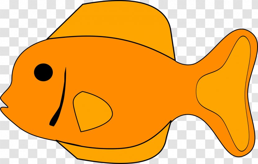Fish Clip Art - Yellow Transparent PNG
