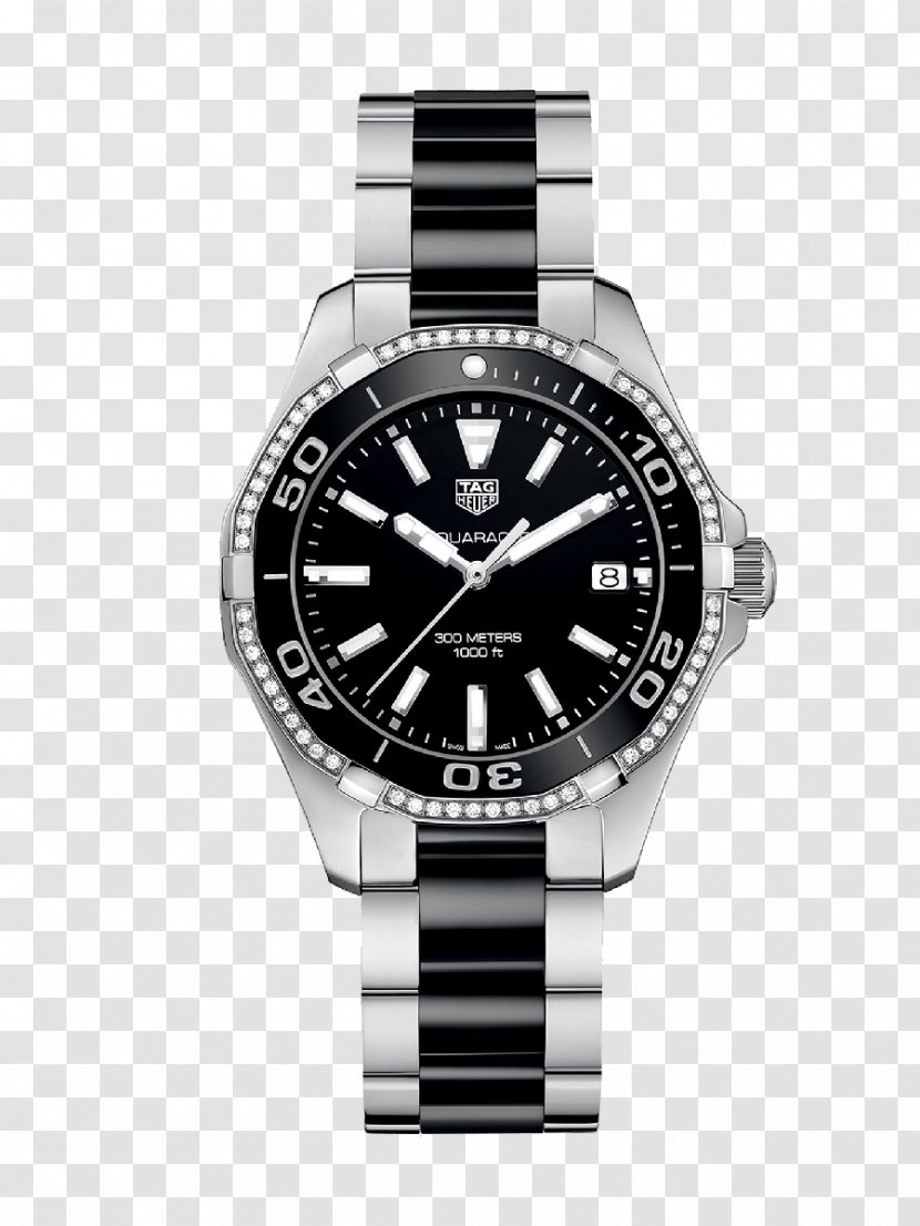 TAG Heuer Aquaracer Watch Quartz Clock Jewellery Transparent PNG