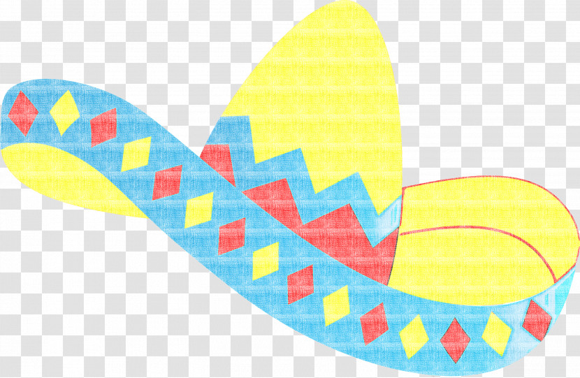 Yellow Shoe Line Area Transparent PNG