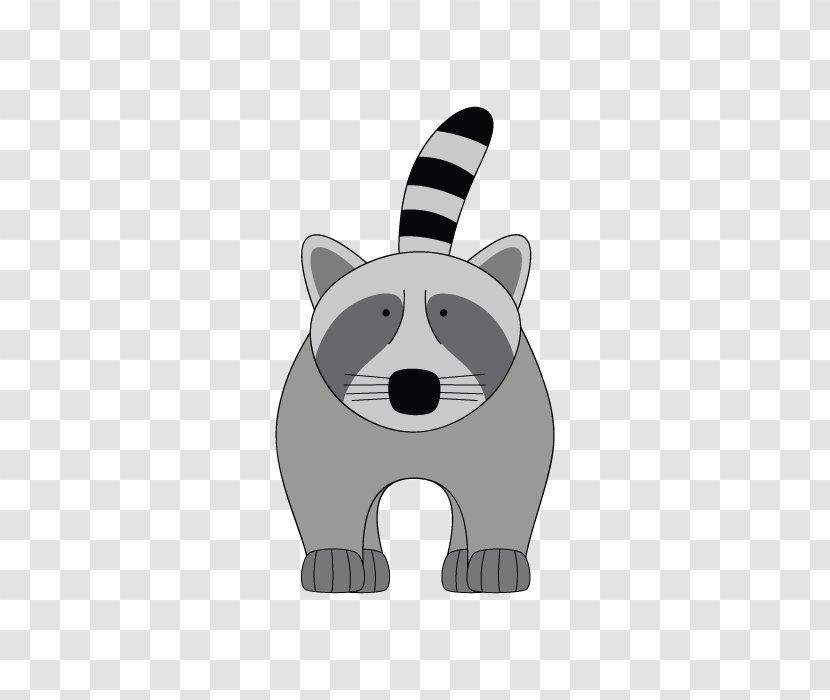 Whiskers Cat Bear Dog Canidae - Black And White Transparent PNG