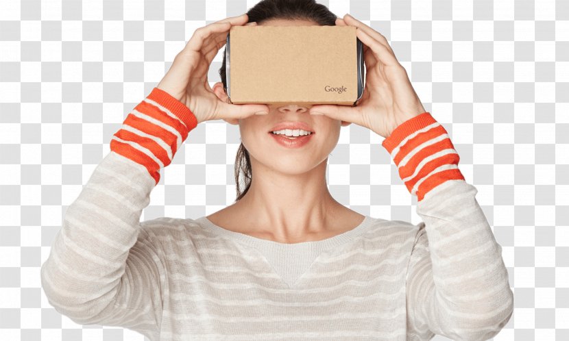 Oculus Rift Samsung Gear VR Google Cardboard Virtual Reality Headset - Forehead Transparent PNG