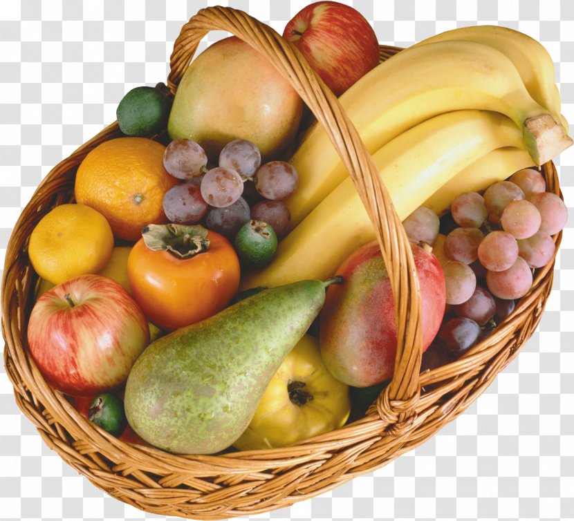 Basket Of Fruit Vegetable Food - Platter - Fruits Transparent PNG