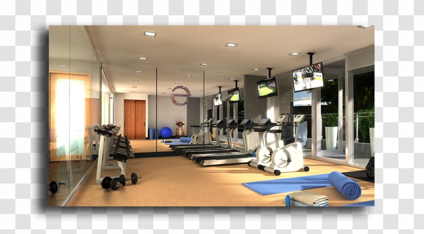 Fitness Centre Ezra On Riley Park Interior Design Services Animation Architecture - Architectural Rendering - Center Transparent PNG
