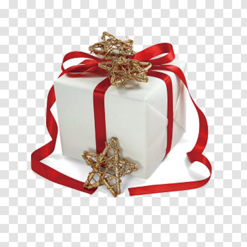 Christmas Gift Decorative Box - Satin - Present Transparent PNG