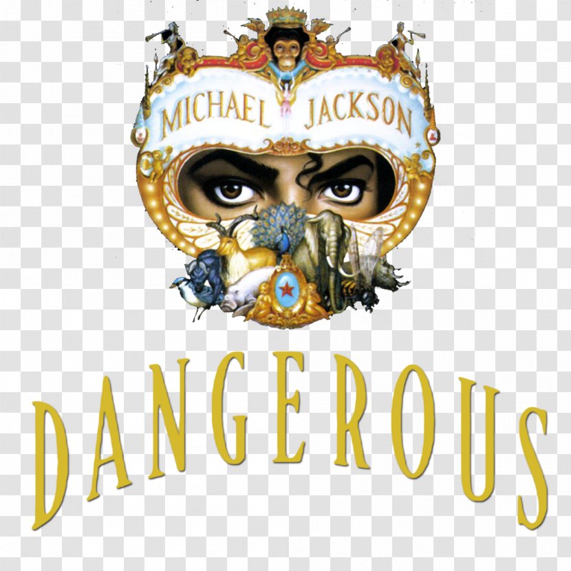 Dangerous World Tour Album Cover Art - Michael Jackson Transparent PNG