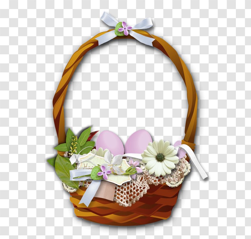 Easter Basket Clip Art - Flower Clipart Transparent PNG