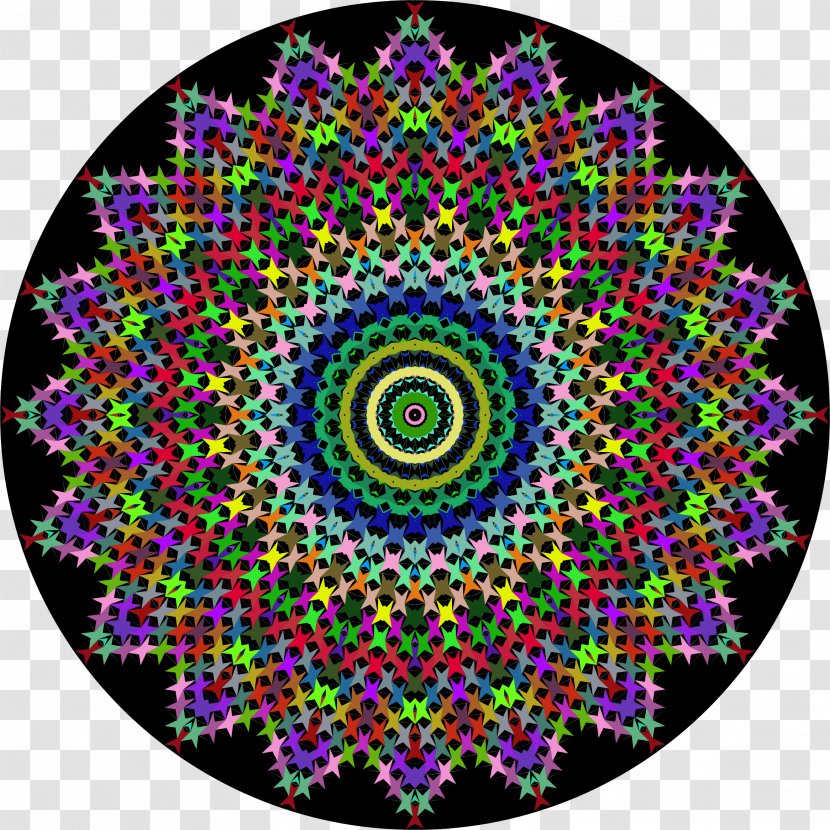 Mandala Circle Symbol Transparent PNG
