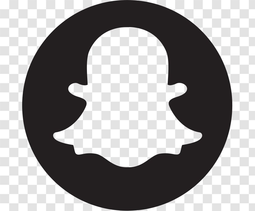 Social Media Snap Inc. Snapchat - Black And White Transparent PNG