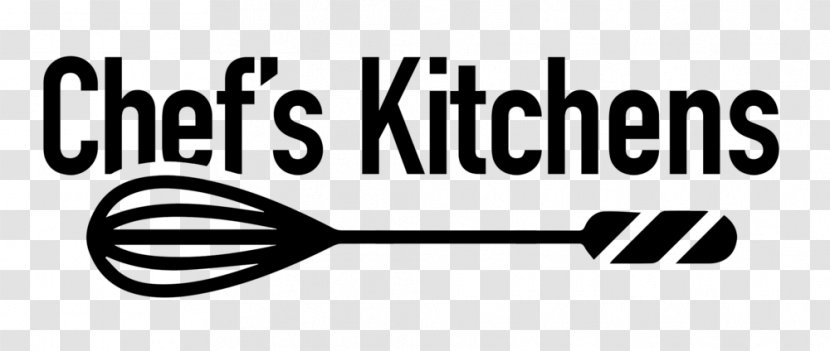 Logo Chef Plan Your Kitchen Brand - Black And White Transparent PNG