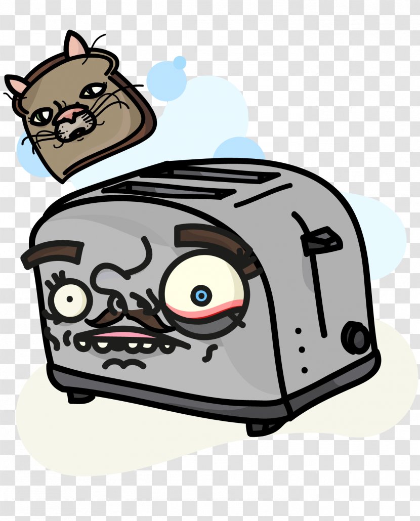 Cartoon Mammal - Toaster - Car Transparent PNG