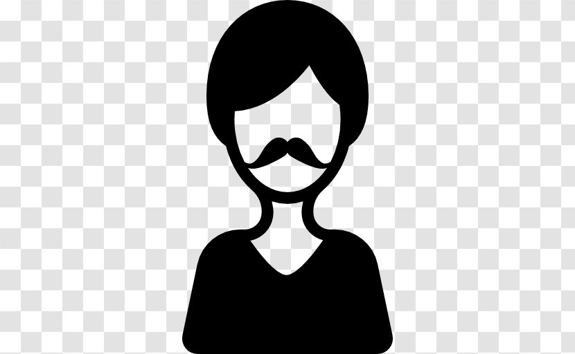 Hippie Clip Art - Facial Hair - Man Transparent PNG