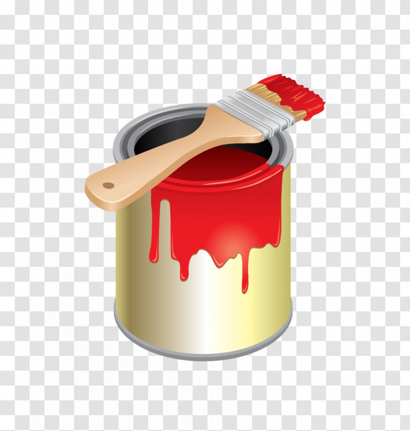 Drawing Painting - Royaltyfree - Paint Bucket Transparent PNG