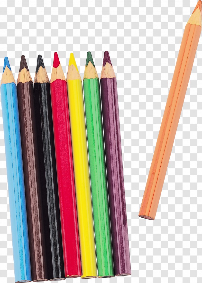 Pencil Cartoon - Writing Implement - Office Supplies Transparent PNG