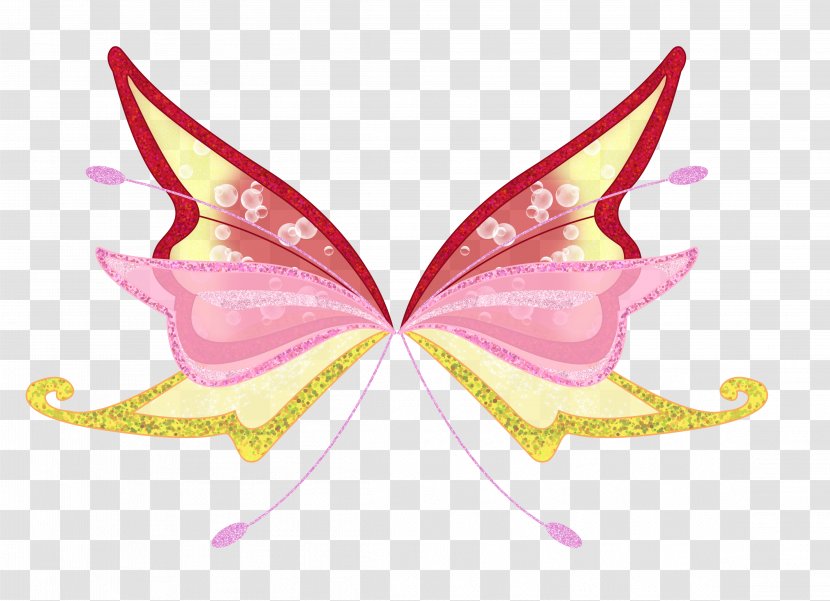 Butterfly Wing Clip Art - Leaf - Fantasy Wings Transparent PNG