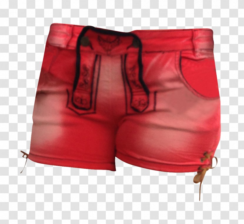 Jeans Trunks Shorts Pants Folk Costume - Underpants Transparent PNG