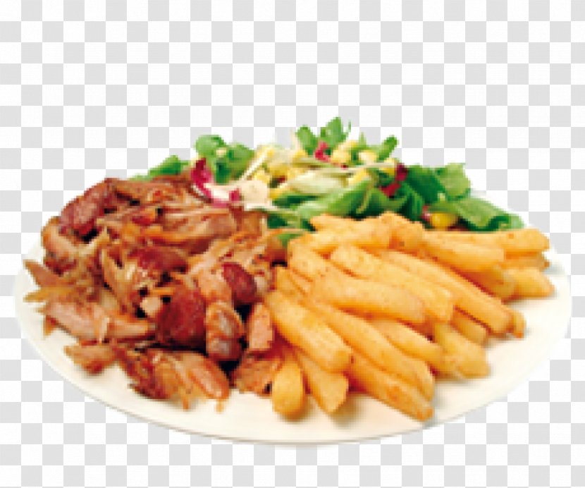 French Fries Fast Food Hamburger Chicken Nugget - Pasta - Salad Transparent PNG