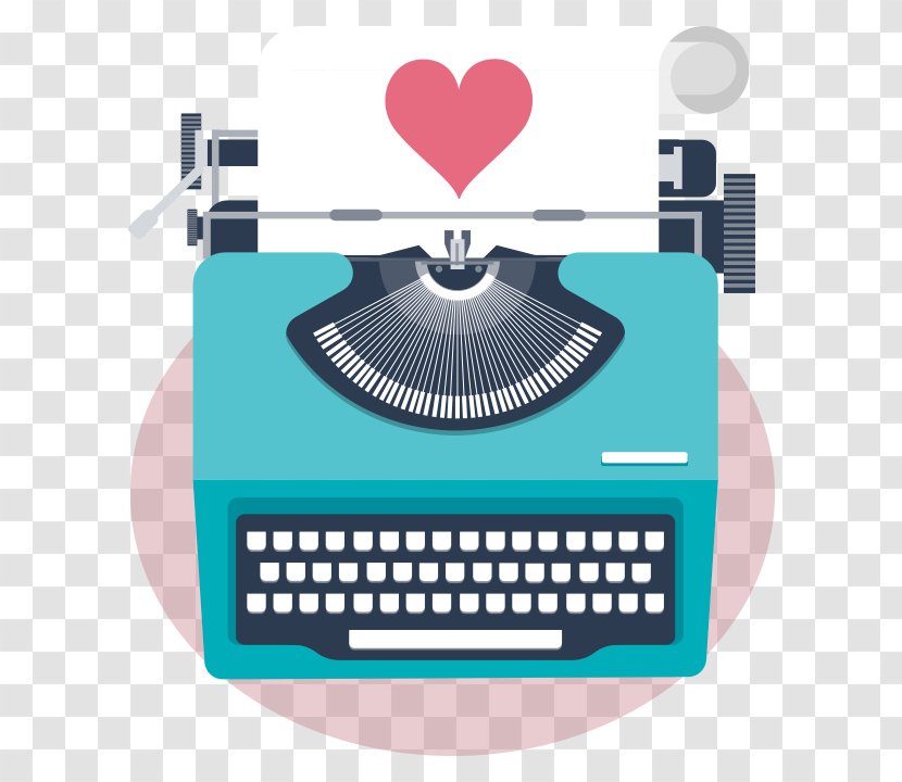 Typewriter Vector Graphics Stock Illustration Valentine's Day - Valentines - Os Paralamas Do Sucesso Transparent PNG