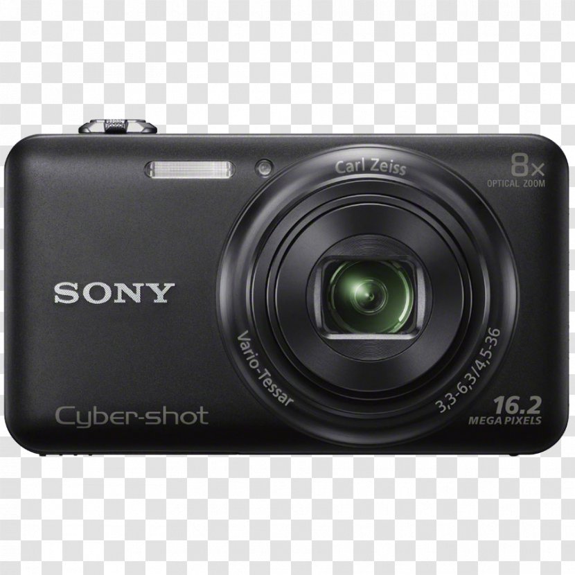 Point-and-shoot Camera 索尼 Zoom Lens 16.2 Mp - Multimedia Transparent PNG