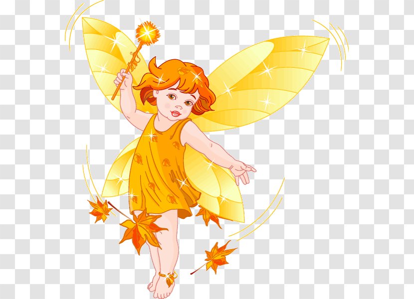 Clip Art Fairy Tale Child Illustration - Yellow Transparent PNG