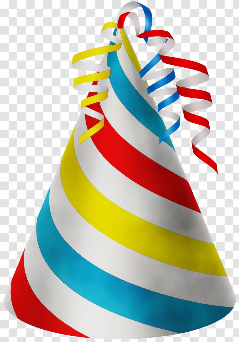 Party Hat - Wet Ink - Christmas Tree Ornament Transparent PNG