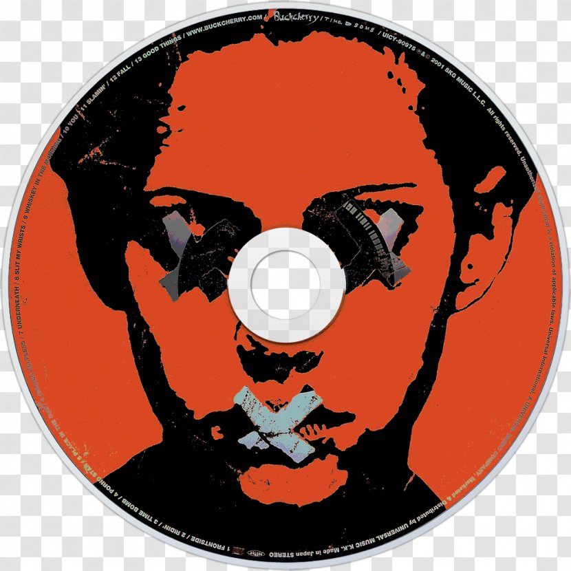 Buckcherry Compact Disc Time Bomb Album All Night Long - Ridin Transparent PNG